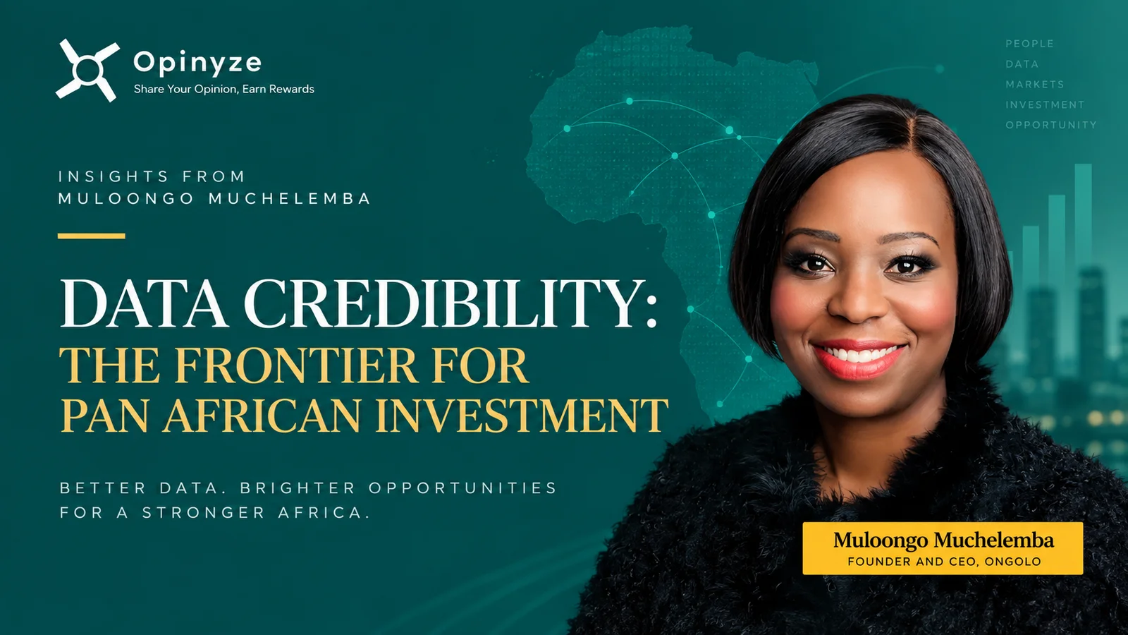 AFRICA’S DATA GAP IS BECOMING AN INVESTMENT GAP