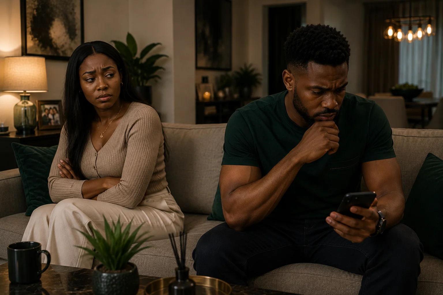 Couples in disagreement